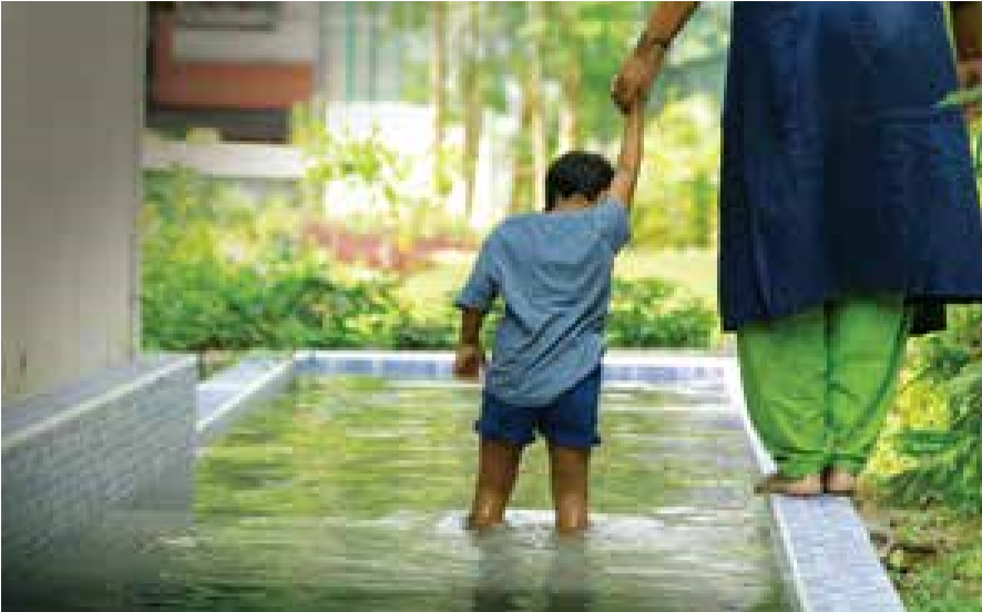 Sensory pool at CADRRE