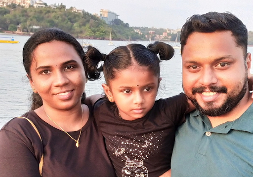 Janvi's parents
