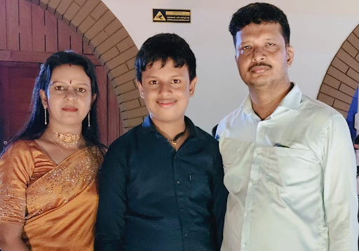 Harinandh’s parents
